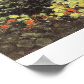 Garden in Sainte Adresse door Claude Monet Poster (Hoek)