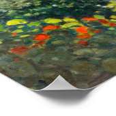 Garden in Sainte-Adresse, Monet Poster (Hoek)