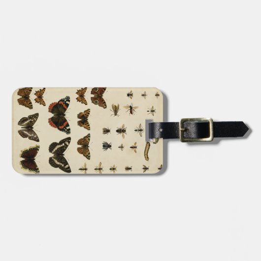 Garden Insects van Vision Studio Bagagelabel (Voorkant horizontaal)
