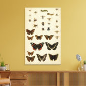 Garden Insects van Vision Studio Canvas Afdruk (Insitu (Woonkamer))