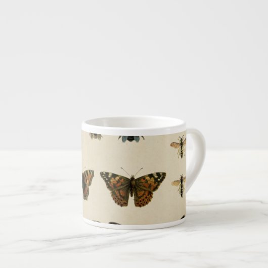 Garden Insects van Vision Studio Espresso Kop (Voorkant rechts)