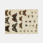 Garden Insects van Vision Studio Fleece Deken (Voorkant (Horizontaal))