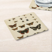 Garden Insects van Vision Studio Kartonnen Onderzetters (Schuin)