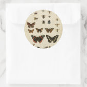 Garden Insects van Vision Studio Ronde Sticker (Tas)