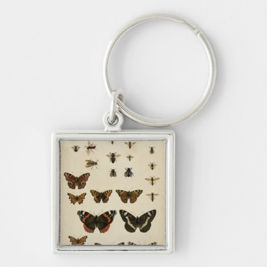 Garden Insects van Vision Studio Sleutelhanger (Voorkant)