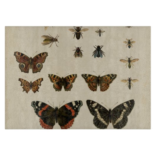 Garden Insects van Vision Studio Snijplank (Voorkant)