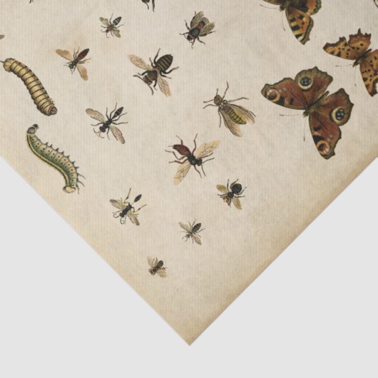 Garden Insects van Vision Studio Tissuepapier (Detail)