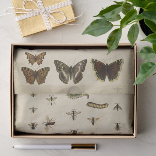 Garden Insects van Vision Studio Tissuepapier (Geschenk)