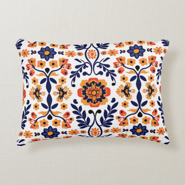 Garden-Inspired Delight Accent Pillow Kussen (Voorkant)