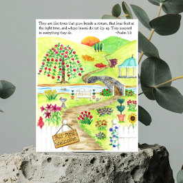 Garden Inspirerend Briefkaart