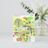 Garden Inspirerend Briefkaart (Staand voorkant)