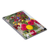 Garden Journal Rannunculus Red Spring Flowers Notitieboek (Rechterzijde)