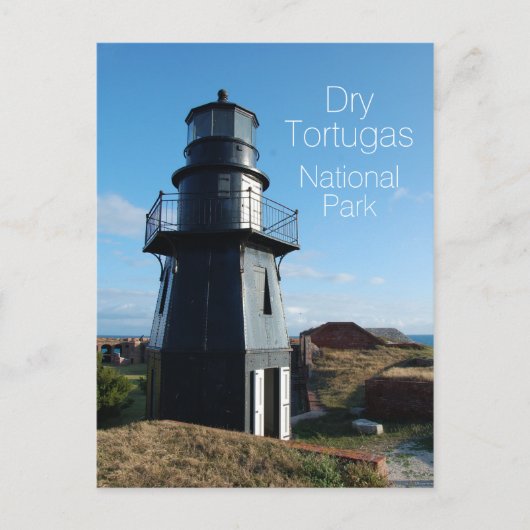 Garden Key Light, Dry Tortugas National Park Briefkaart (Voorkant)