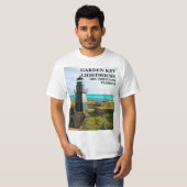Garden Key Lighthouse, Dry Tortugas, FL T-Shirt (Voorkant volledig)