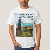 Garden Key Lighthouse, Dry Tortugas, FL T-Shirt (Voorkant)
