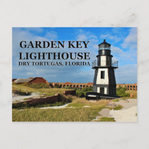 Garden Key Lighthouse, Dry Tortugas, Florida Briefkaart