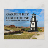 Garden Key Lighthouse, Dry Tortugas, Florida Briefkaart (Voorkant)