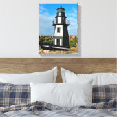 Garden Key Lighthouse, Dry Tortugas Florida Canvas Afdruk (Insitu (Slaapkamer))