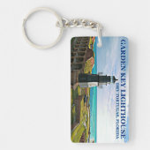 Garden Key Lighthouse, Dry Tortugas Florida Sleutelhanger (Voorkant)