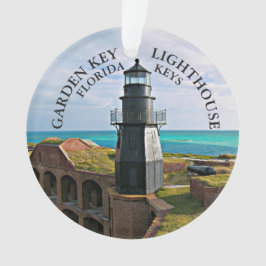 Garden Key Vuurtoren, Dry Tortugas FL Ornament