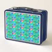 Garden Kilt Schilderen met Hydrangea en Blues (Achterkant)