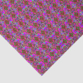 Garden Kilt Schilderen met kalkgroene hydrangea Tissuepapier (Detail)