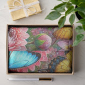 Garden Kitty Whimsy Decoupage  Tissuepapier (Geschenk)