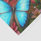 Garden Kitty Whimsy Decoupage  Tissuepapier (Detail)