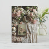 Garden Lace Afternoon Tea | bloemcharme Kaart (Staand voorkant)