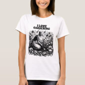 Garden Lady's Flowers T-shirt (Voorkant)