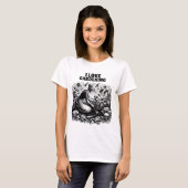 Garden Lady's Flowers T-shirt (Voorkant volledig)