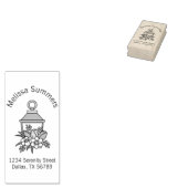 Garden Lantern Flowers Arch Adres 5 Rubberstempel (Gestempeld)