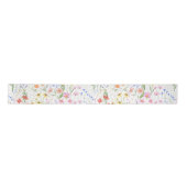Garden light Background Wildflowers Floral Pattern Satijnen Lint (Voorkant)