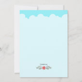 Garden Lijst foto Verjaardagsuitnodiging Kaart (Achterkant)