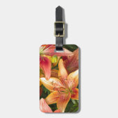Garden Lilies Bagagelabel (Voorkant verticaal)