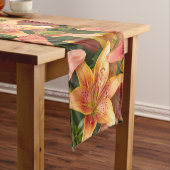 Garden Lilies Korte Tafelloper (Voorbeeld)