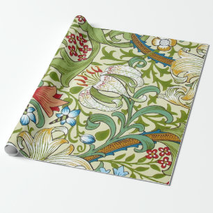 Garden Lily William Morris Fine Vintage Floral Cadeaupapier