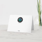 Garden Locust Grasshopper Wenskaart Kaart (Achterkant)