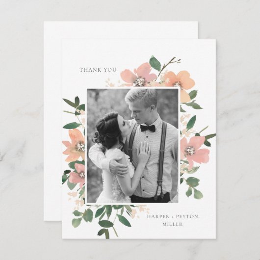 Garden Love Bedankkaart (Voorkant / Achterkant)