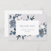 Garden Love Flat Dank je wel Bedankkaart (Voorkant / Achterkant)