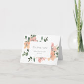 Garden Love Flat Dank je wel kaart (Voorkant)