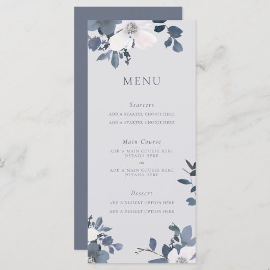 Garden Love Menu Card (Voorkant / Achterkant)