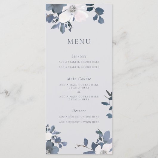 Garden Love Menu Card (Voorkant)