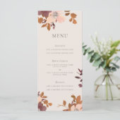 Garden Love Menu Card (Staand voorkant)