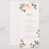 Garden Love Menu Card (Voorkant / Achterkant)