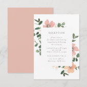 Garden Love Receptie Insert Kaart (Voorkant / Achterkant)