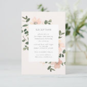 Garden Love Receptie Insert Kaart (Staand voorkant)