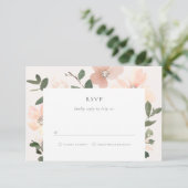 Garden Love RSVP-kaart RSVP Kaartje (Staand voorkant)