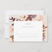 Garden Love RSVP-kaart RSVP Kaartje (Voorkant)