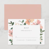 Garden Love RSVP Kaartje (Voorkant / Achterkant)
